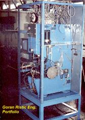 Hydro-Pneumatic Press in the Chamber